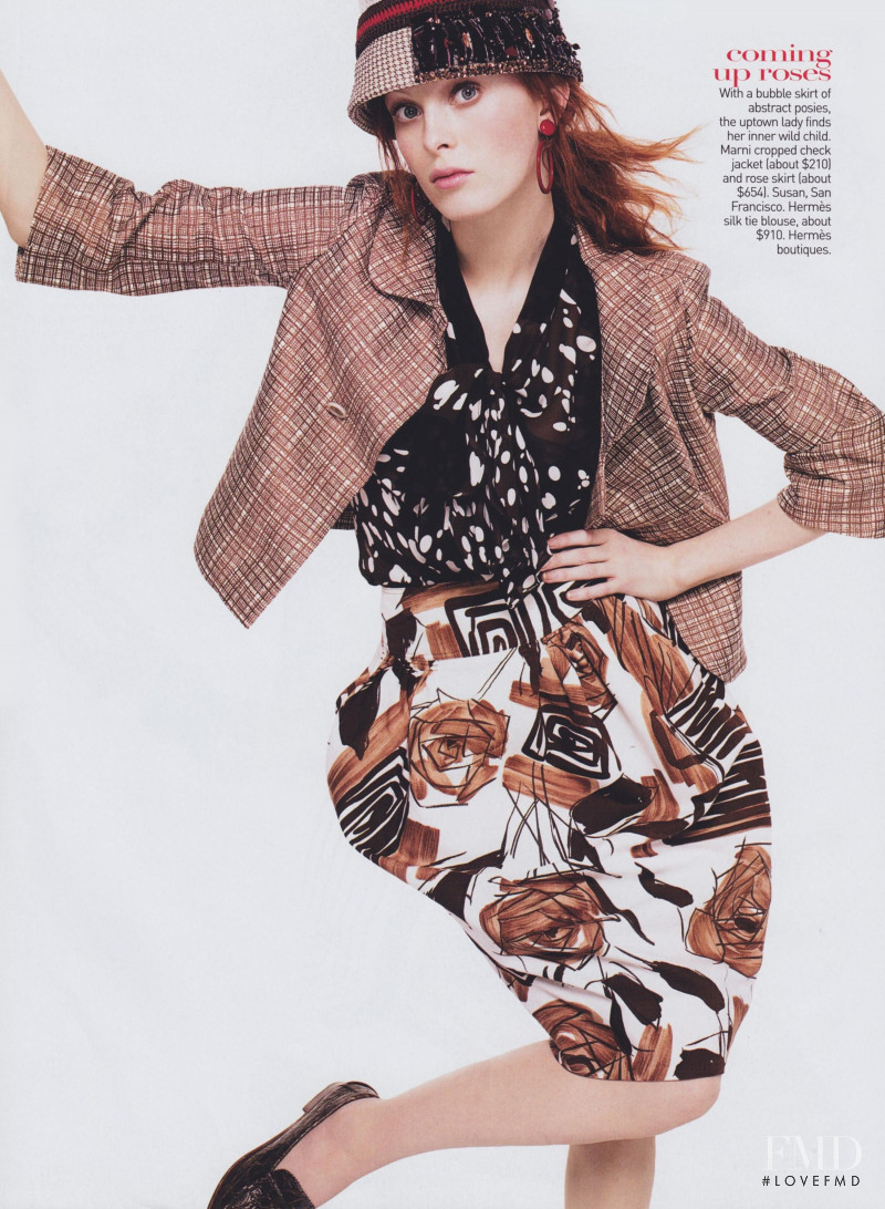 Karen Elson featured in Be Cool, May 2005
