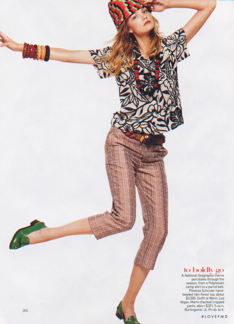 Caroline Trentini featured in Be Cool, May 2005
