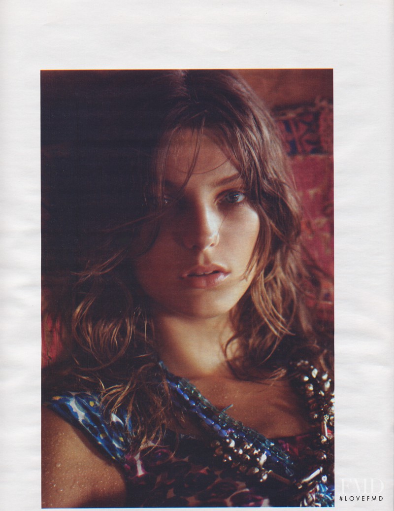 Daria Werbowy featured in Wanderlust, June 2005