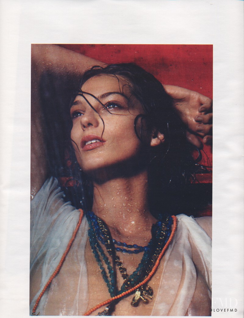 Daria Werbowy featured in Wanderlust, June 2005