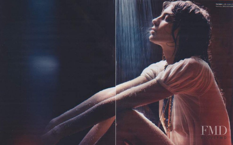 Daria Werbowy featured in Wanderlust, June 2005