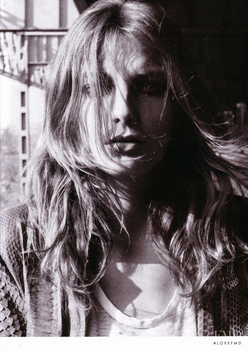 Daria Werbowy featured in Independance Girl, August 2005