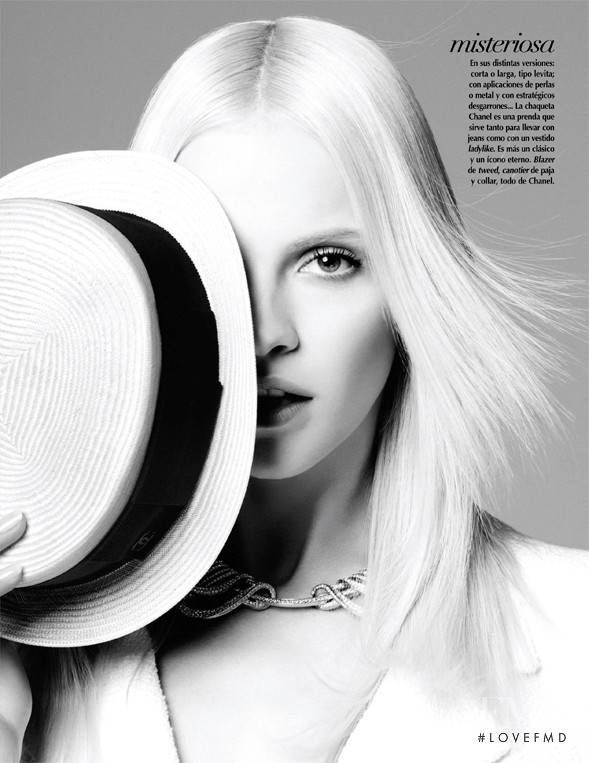 Ginta Lapina featured in La Prima Donna, April 2012