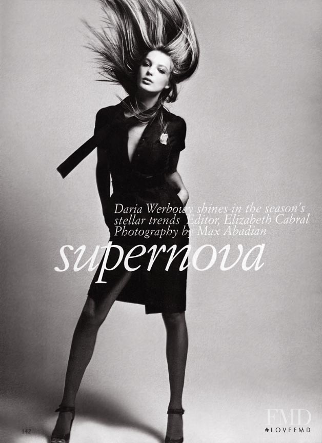 Daria Werbowy featured in Supernova , March 2006
