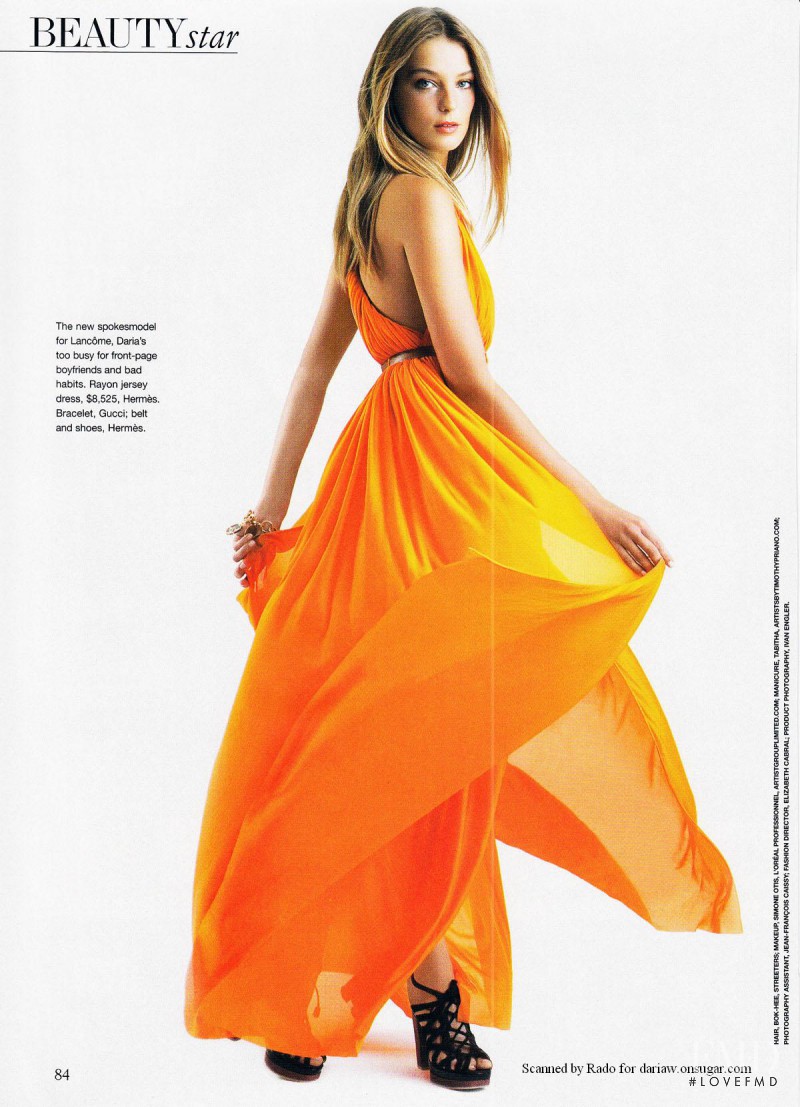 Daria Werbowy featured in Get Ready For Spring, March 2006