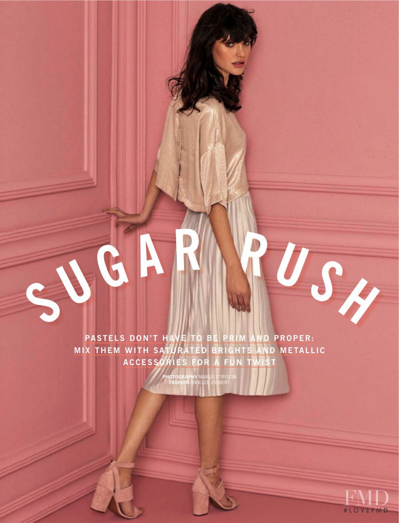 Alexandra Binaris featured in Sugar Rush, October 2016