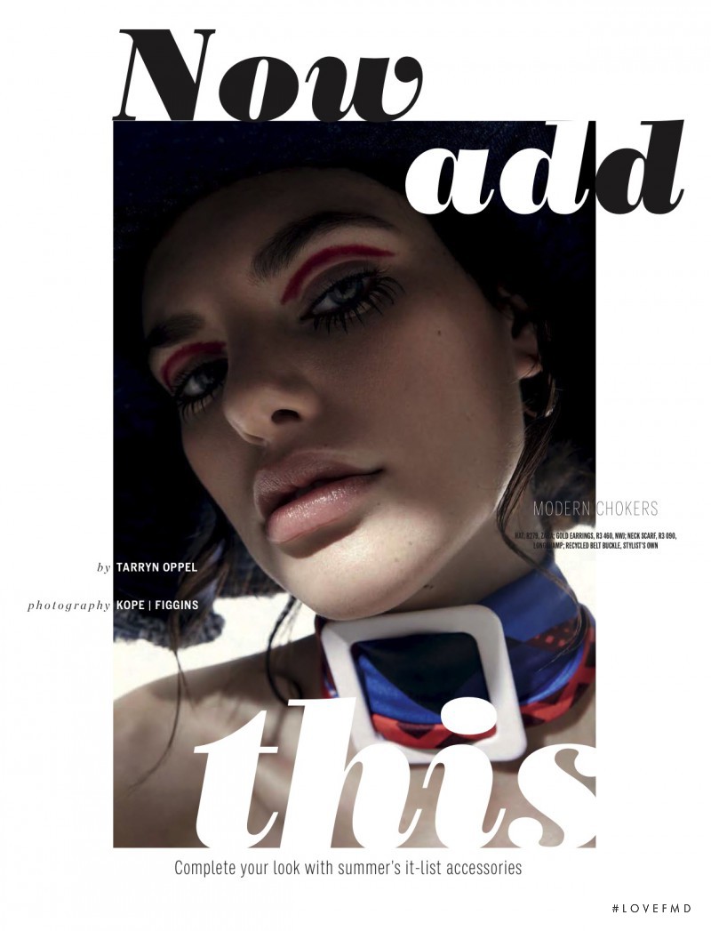 Alexandra Binaris featured in Now Add This, October 2016