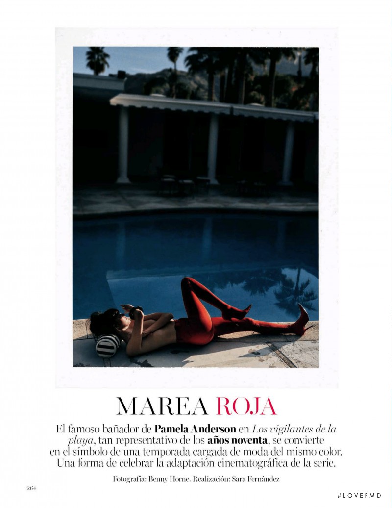 Vanessa Moody featured in Marea Roja, May 2017