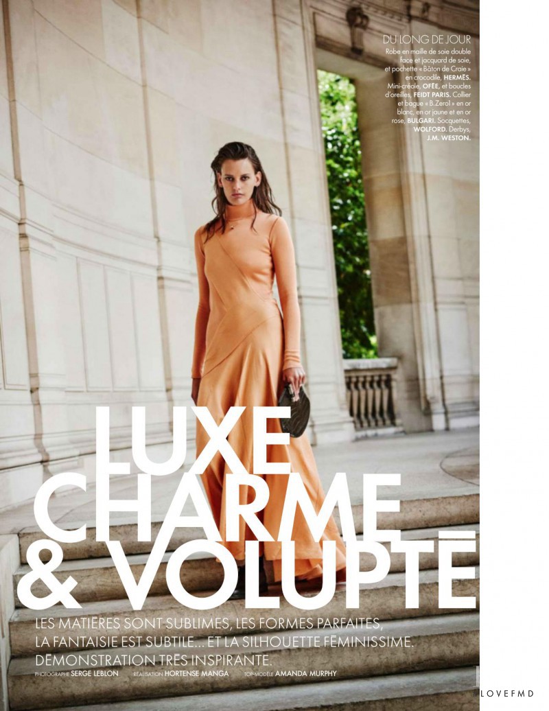Amanda Murphy featured in Luxe Charme , September 2016