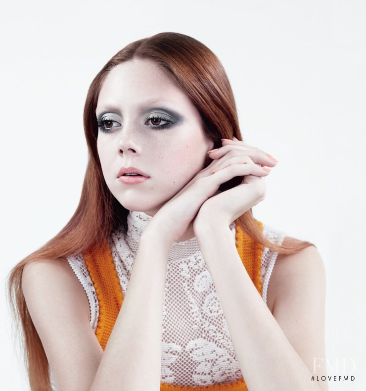 Natalie Westling featured in Beauty, February 2015