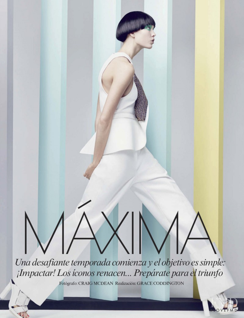 Karlie Kloss featured in Maxima, March 2014