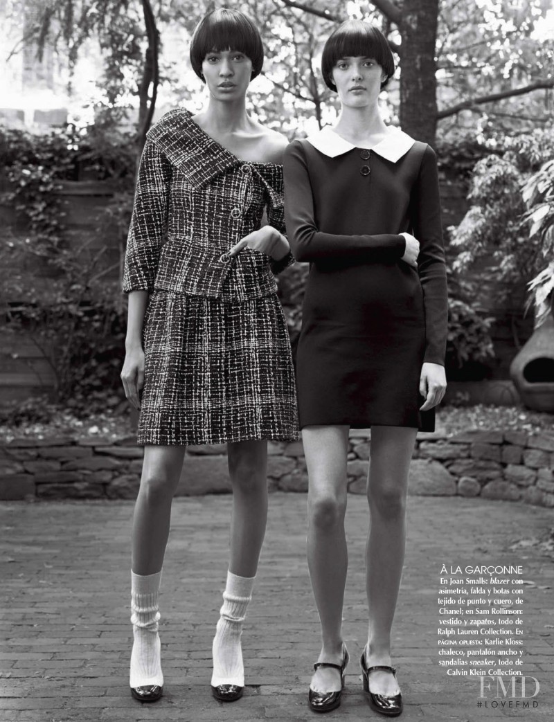 Joan Smalls featured in Maxima, March 2014