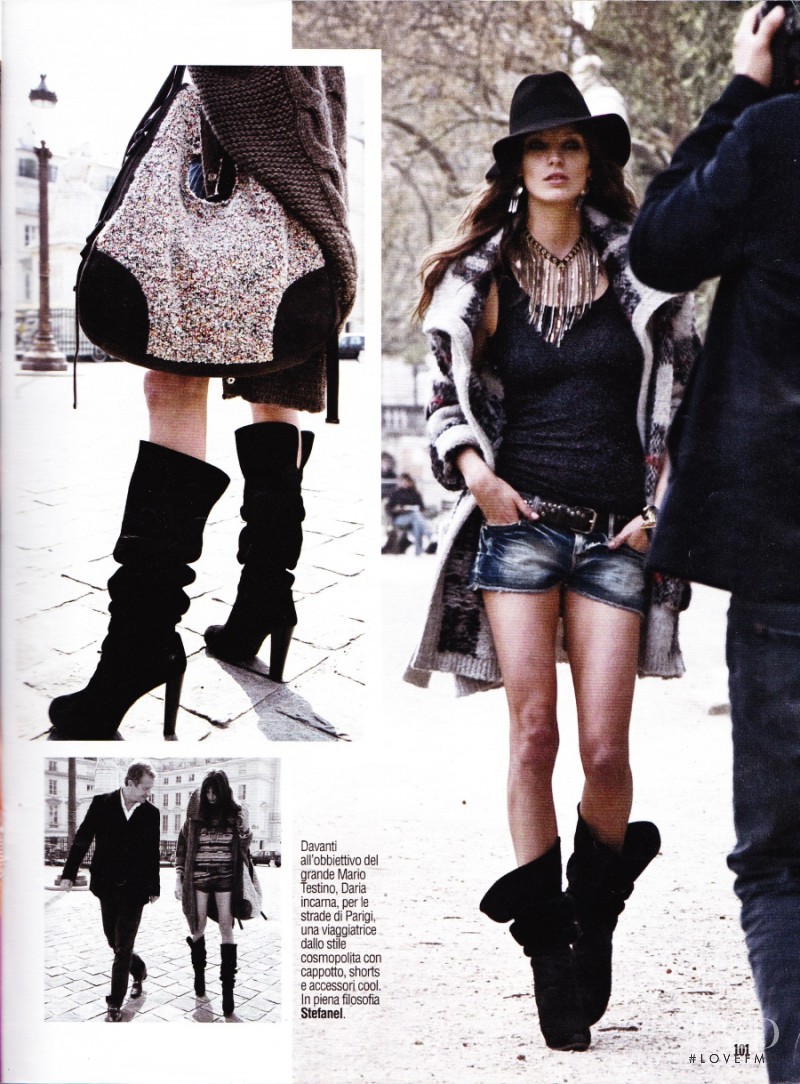 Daria Werbowy featured in Per Daria e Gia Inverno , December 2010