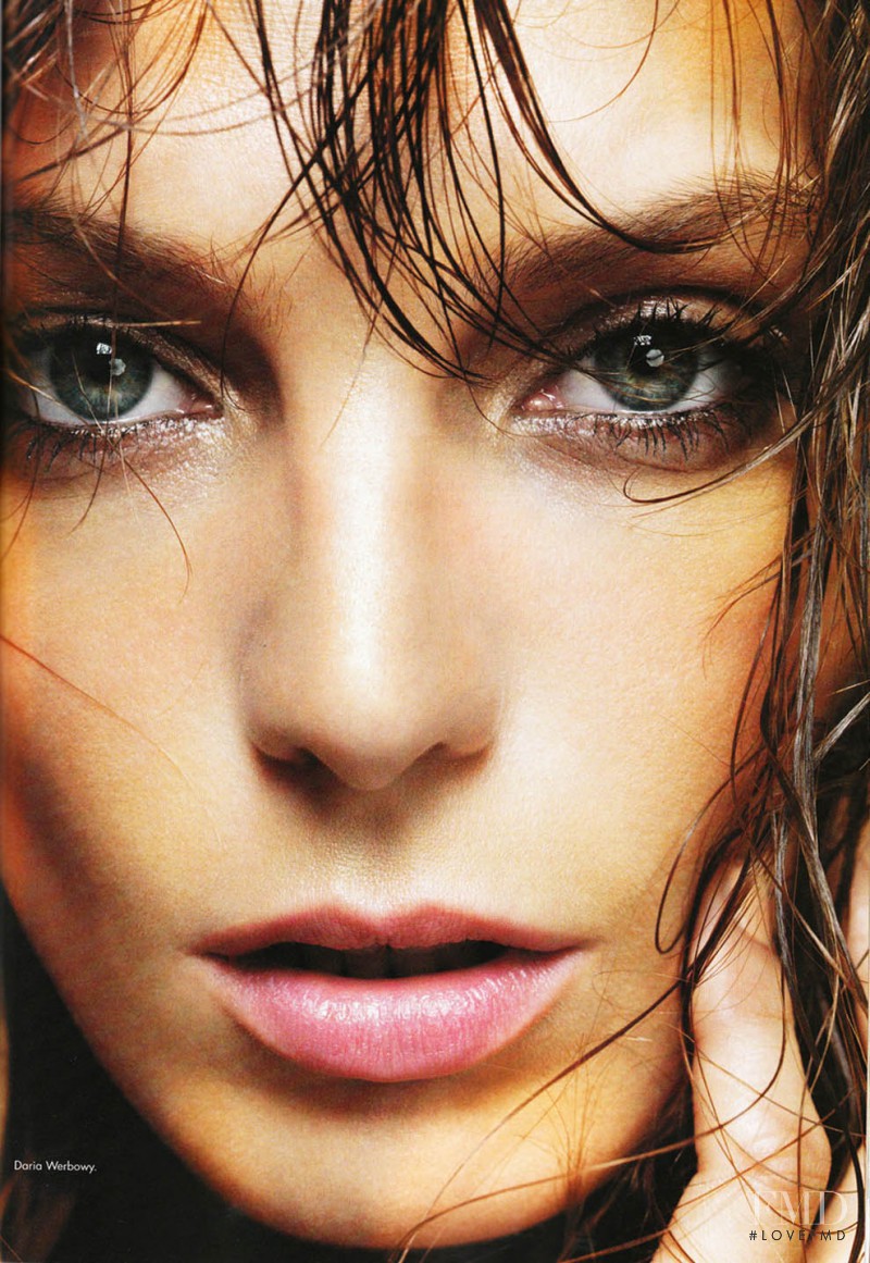 Daria Werbowy featured in Daria, September 2010