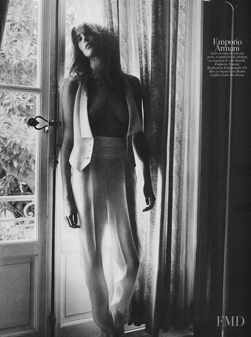 Daria Werbowy featured in L\'Hiver avant l\'hiver, August 2010