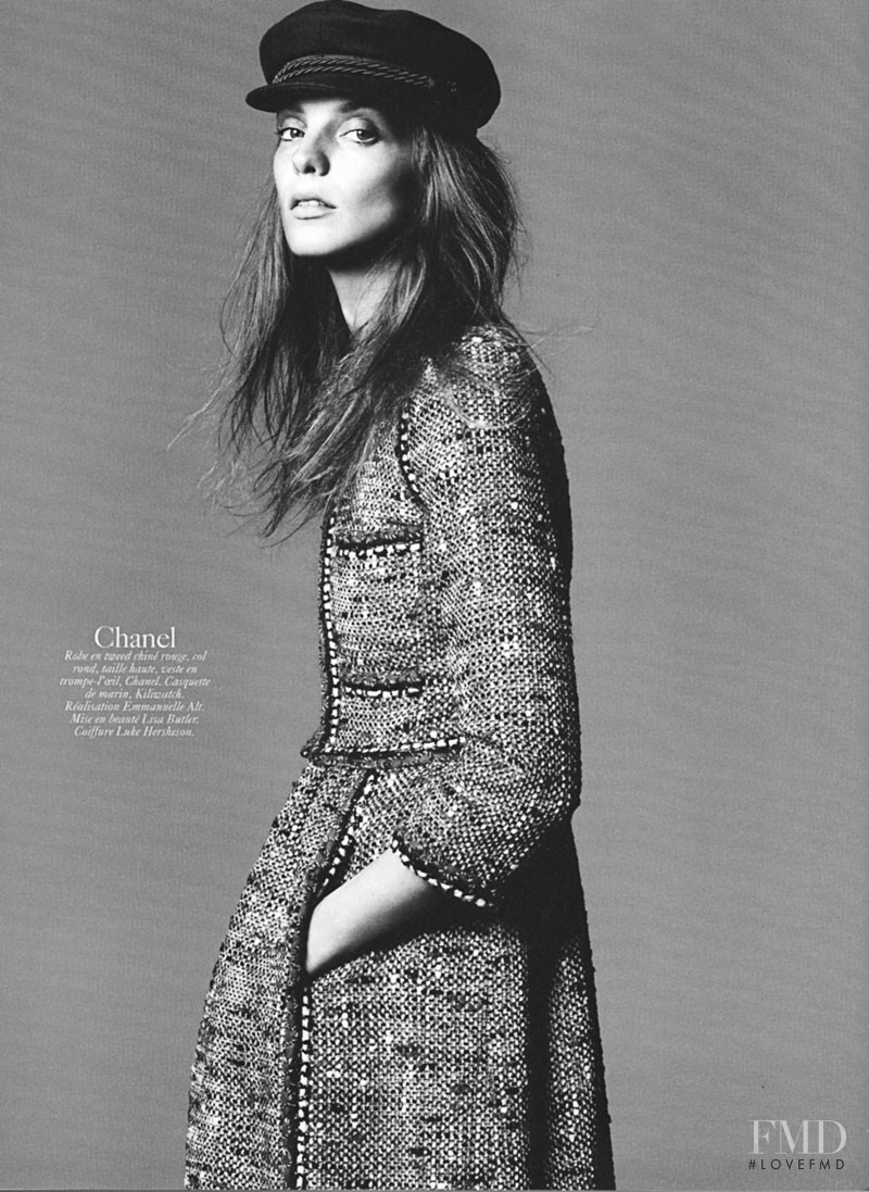 Daria Werbowy featured in L\'Hiver avant l\'hiver, August 2010