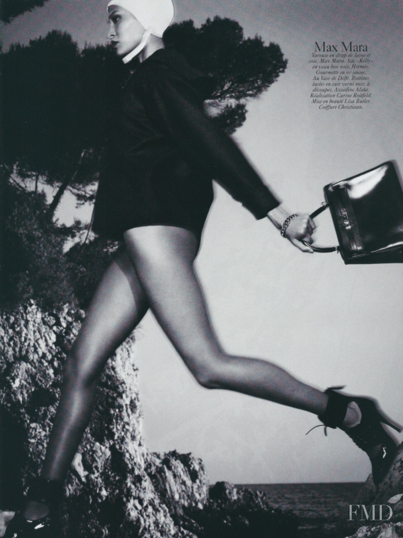 Joan Smalls featured in L\'Hiver avant l\'hiver, August 2010