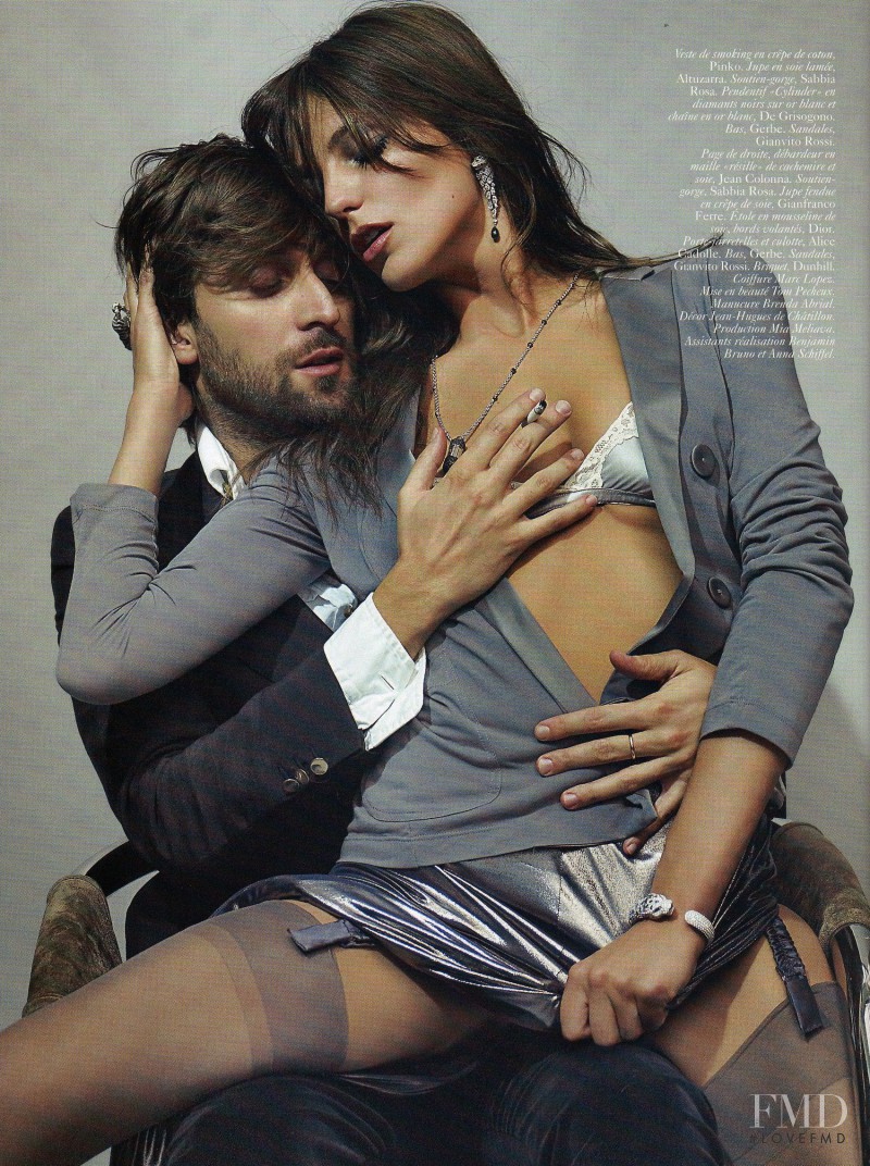 Daria Werbowy featured in La Decadense, May 2010