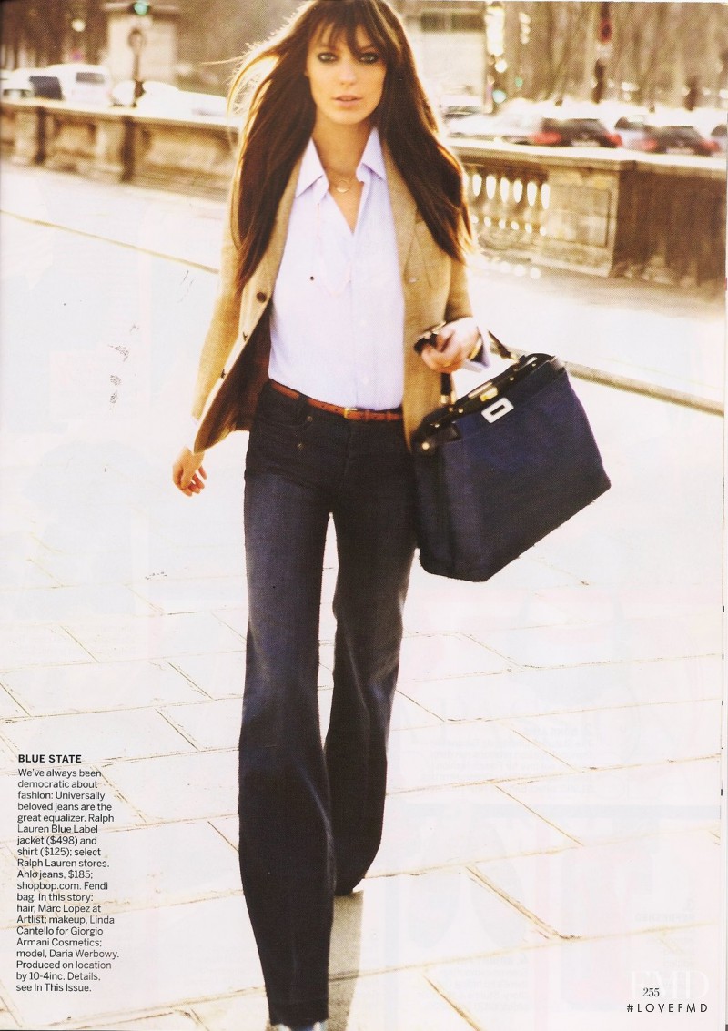 Daria Werbowy featured in Americans In Paris, May 2010