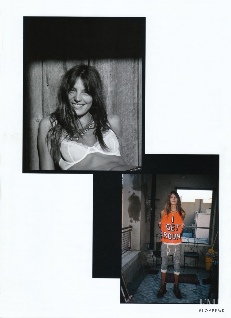 Daria Werbowy featured in I Drew a Map of Canada ..., February 2015