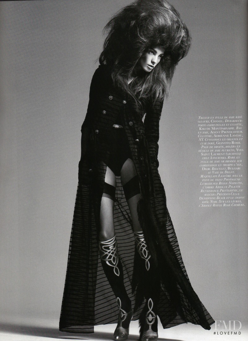 Daria Werbowy featured in Tsarine Daria, April 2010