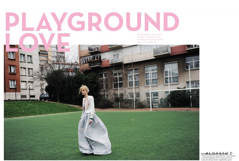 Jessie Bloemendaal featured in Playground Love, March 2016