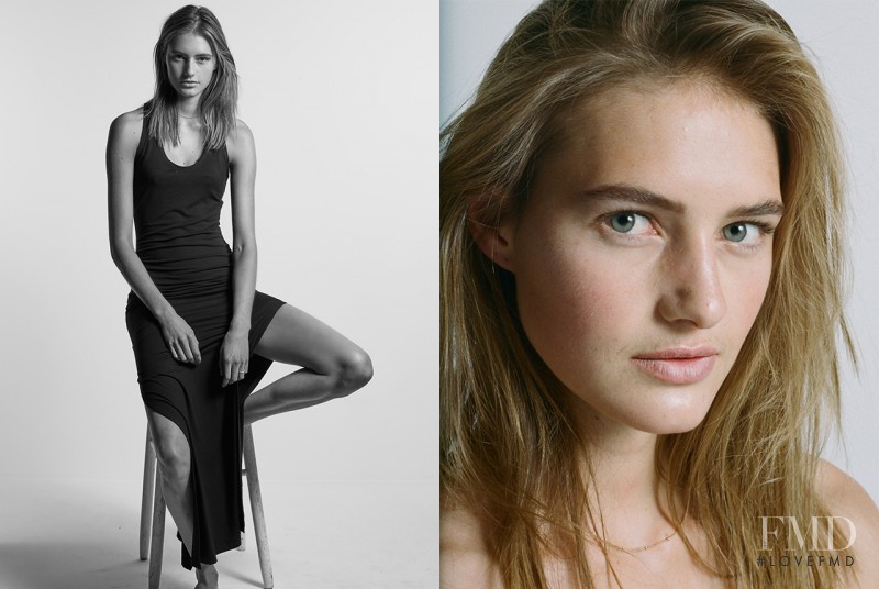 Sanne Vloet featured in 60 models in 60 seconds, September 2016