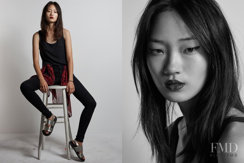 Hyun Ji Shin featured in 60 models in 60 seconds, September 2016
