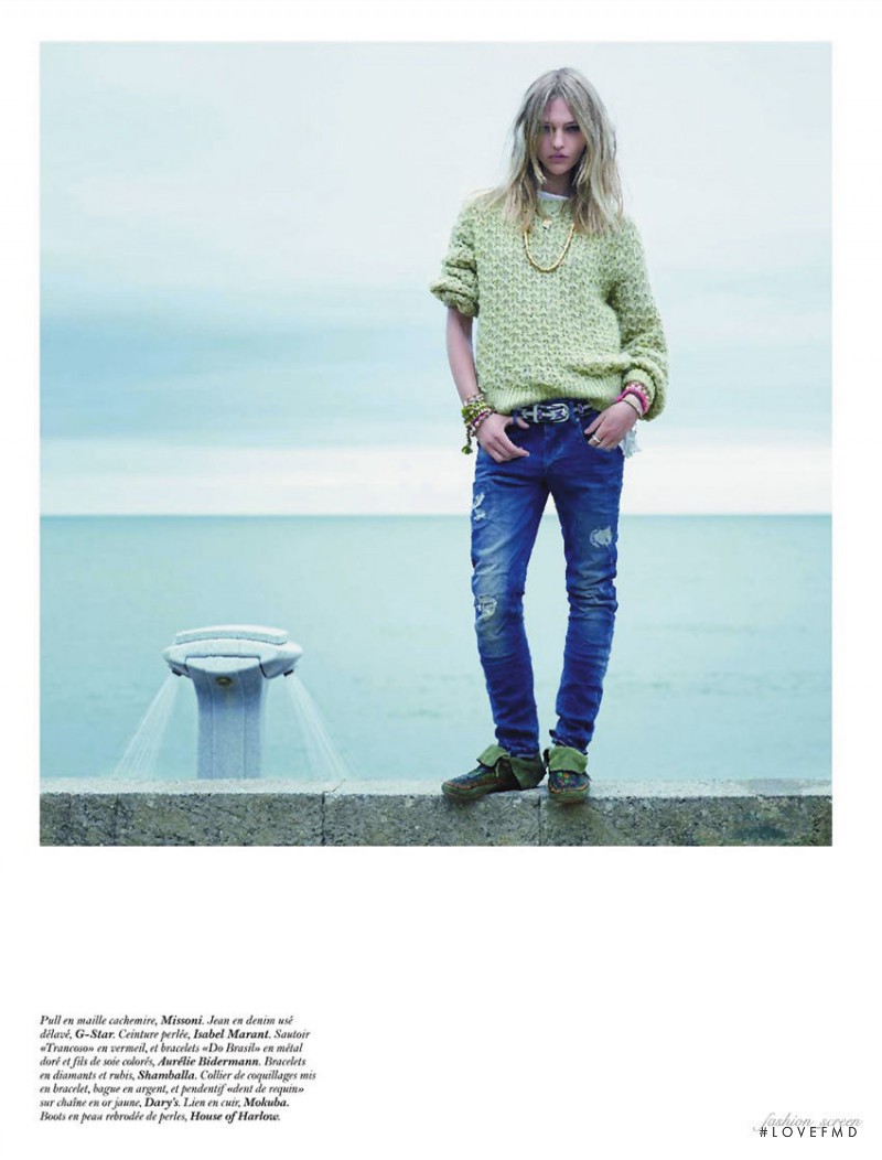 Sasha Pivovarova featured in Nevermind, November 2011