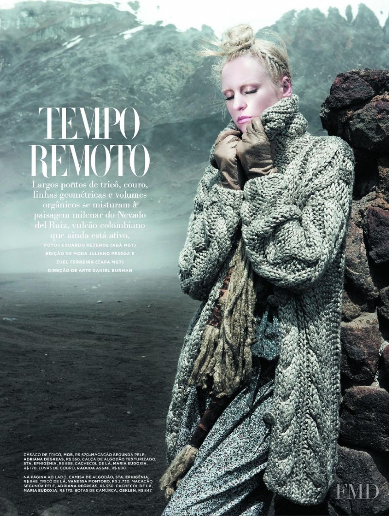 Cristina Jurach featured in Tempo Remoto, July 2009