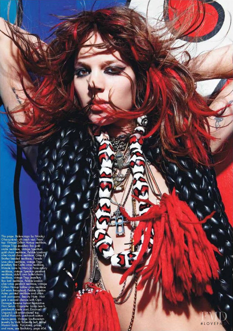 Freja Beha Erichsen featured in Kapow!, September 2011