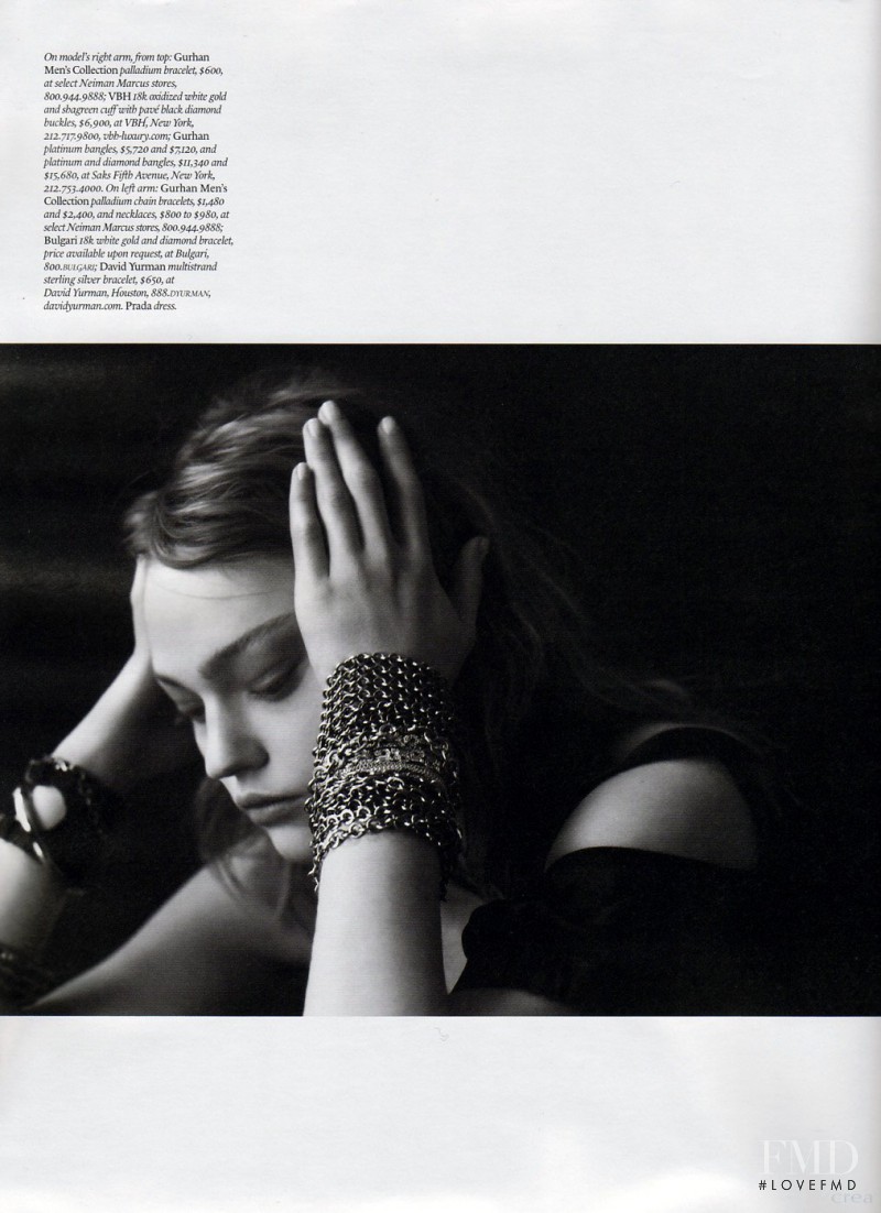 Sasha Pivovarova featured in Ghost World, February 2006