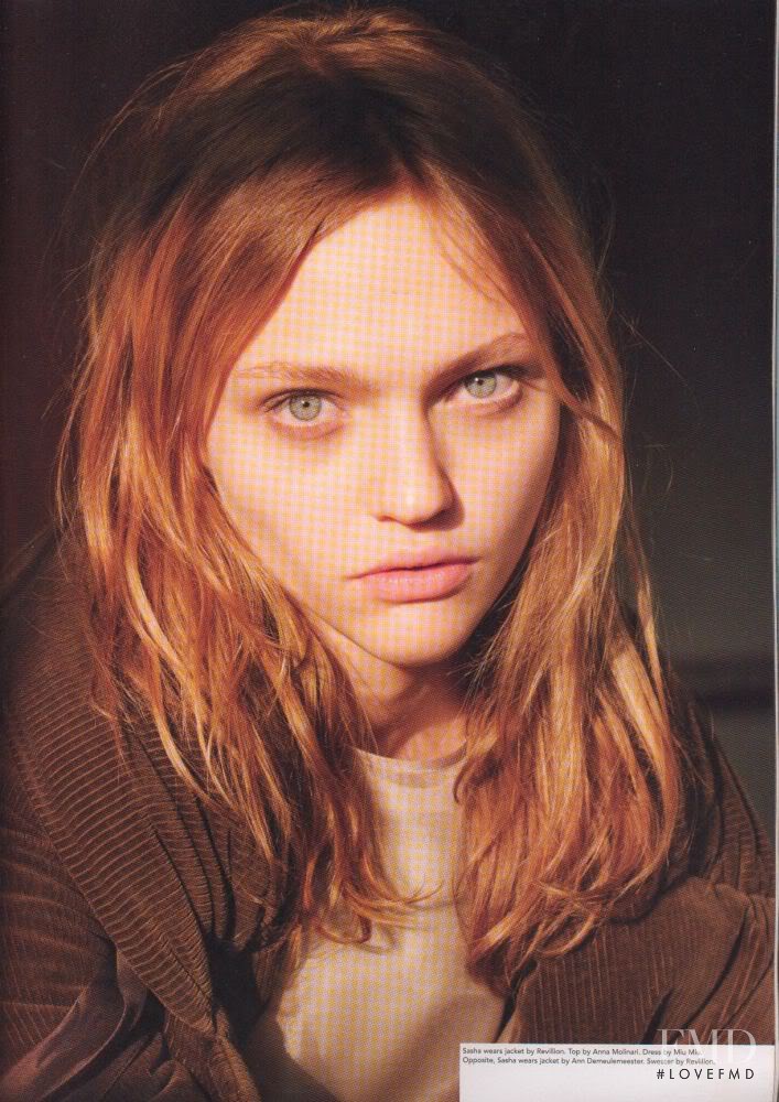 Sasha Pivovarova featured in Sasha Pivovarova, September 2006