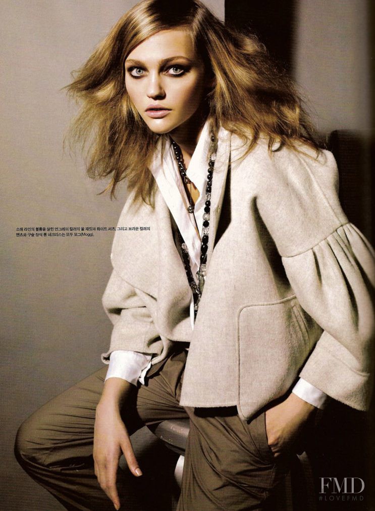 Sasha Pivovarova featured in Adorable Sasha, September 2006