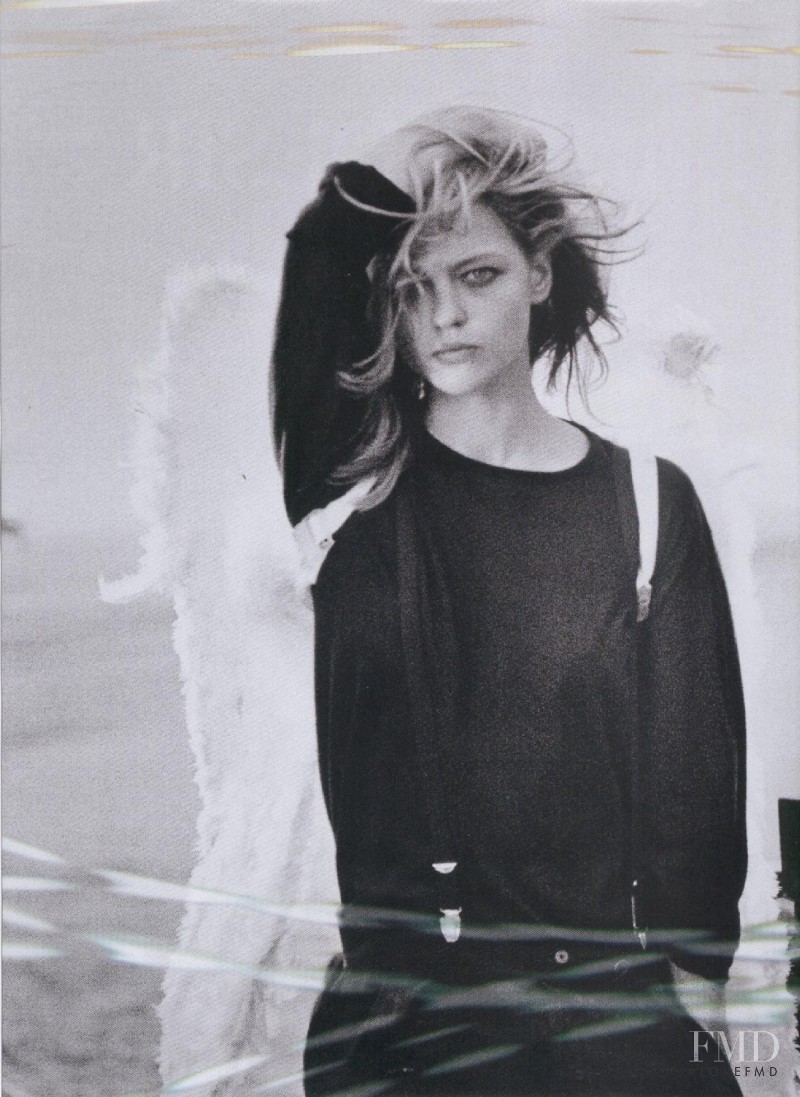 Sasha Pivovarova featured in Elle du Desir, May 2006