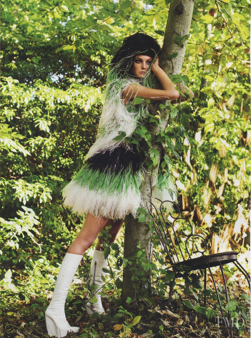 Caroline Trentini featured in Garden of Delights, December 2006