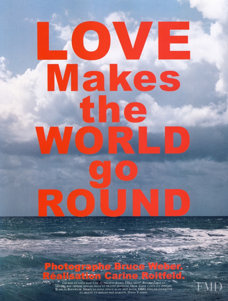 Love Makes The World Go Round, July 2009