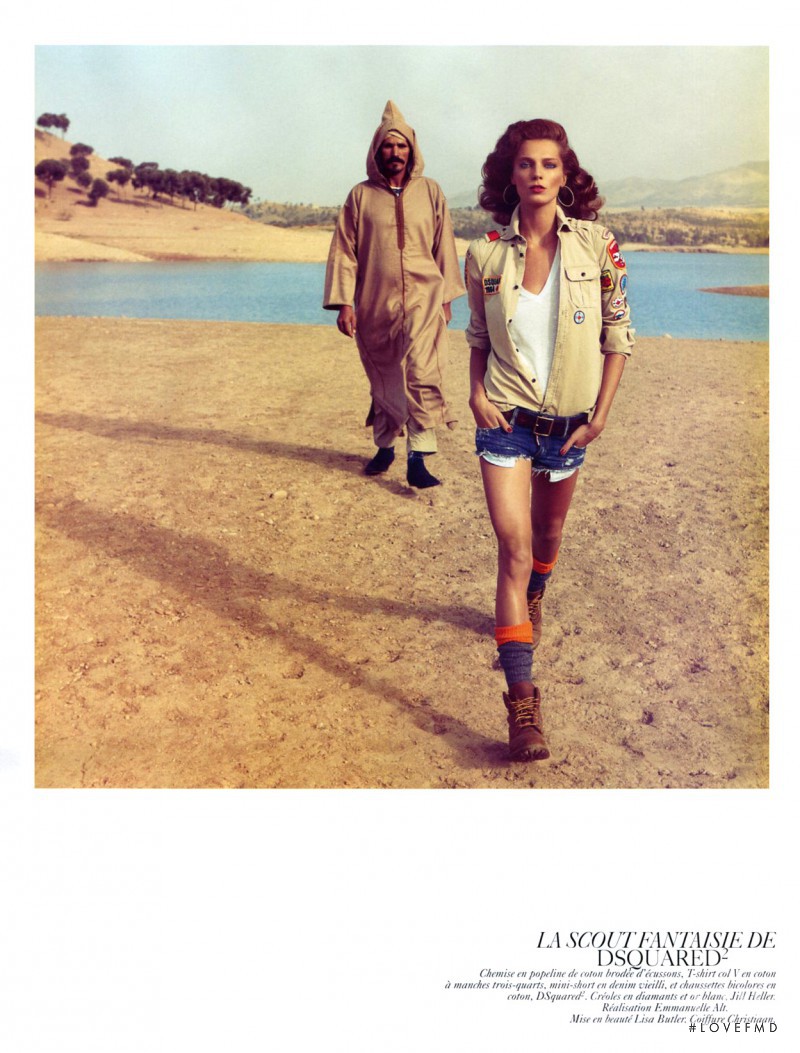 Daria Werbowy featured in Vogue à Porter, February 2010