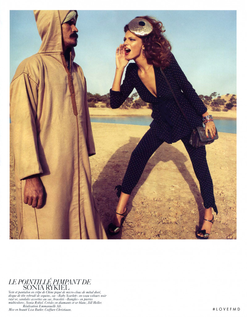 Daria Werbowy featured in Vogue à Porter, February 2010