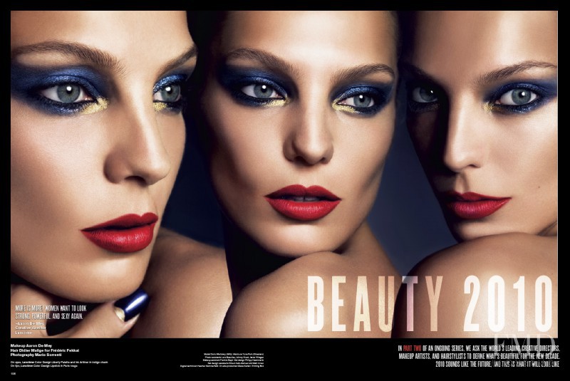 Daria Werbowy featured in Beauty 2010, December 2009
