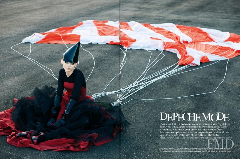 Carolina Thaler featured in Depeche Mode, June 2009