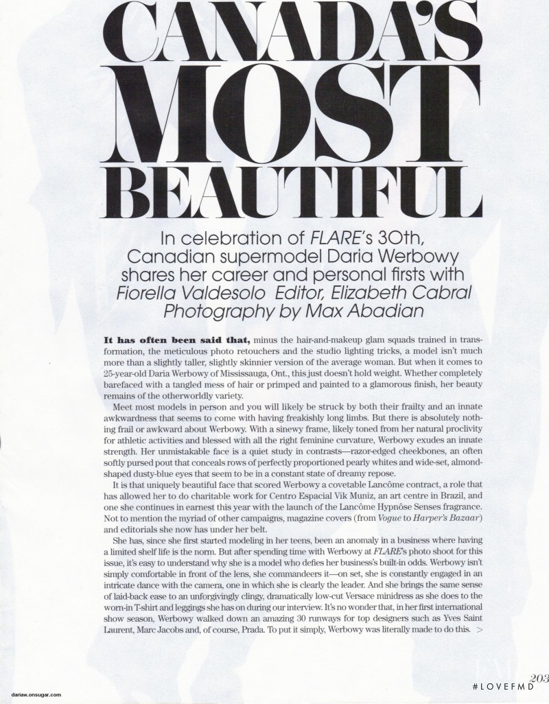 Canada\'s Most Beautiful, September 2009