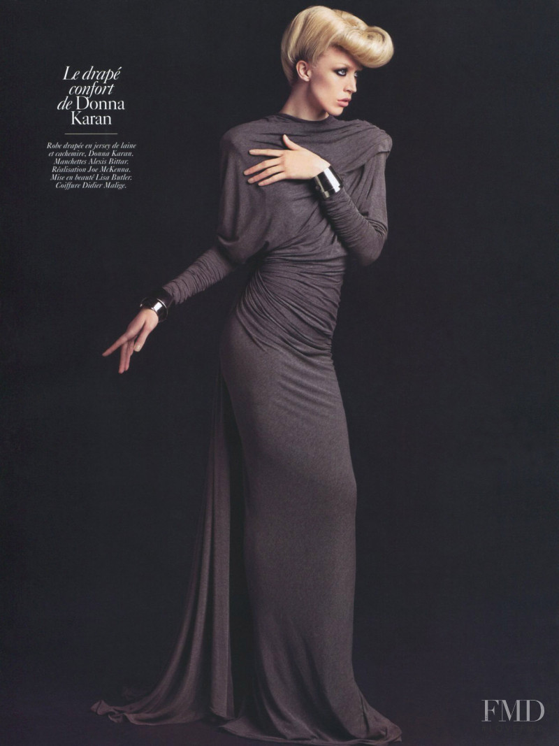 Raquel Zimmermann featured in ADN de la Mode, August 2009