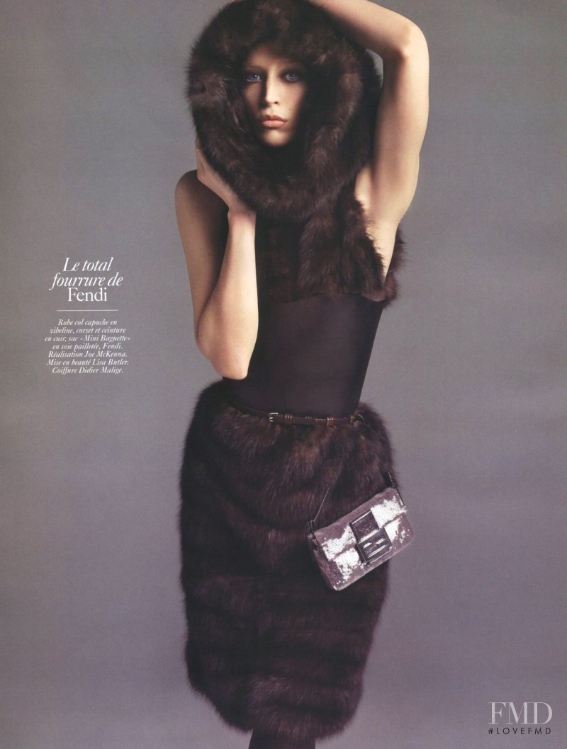 Raquel Zimmermann featured in ADN de la Mode, August 2009