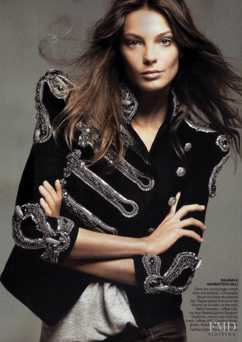 Daria Werbowy featured in Quick Change Artist, May 2009