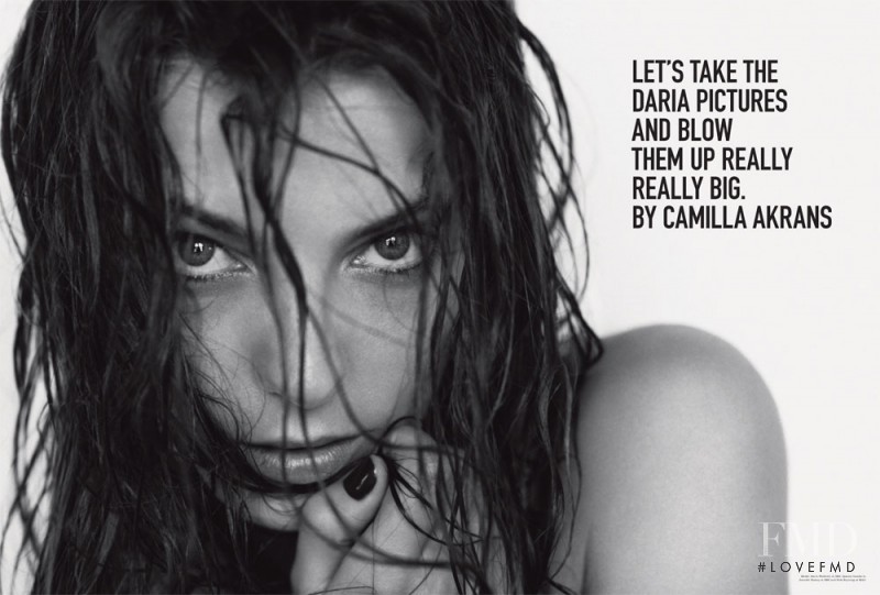 Daria Werbowy featured in Let\'s take the Daria picture ..., December 2008