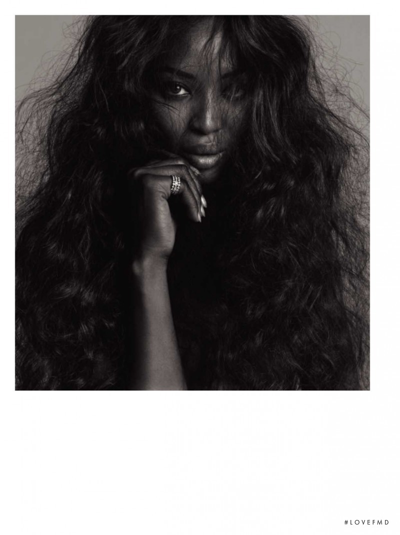 Naomi Campbell featured in Beautiful, September 2008