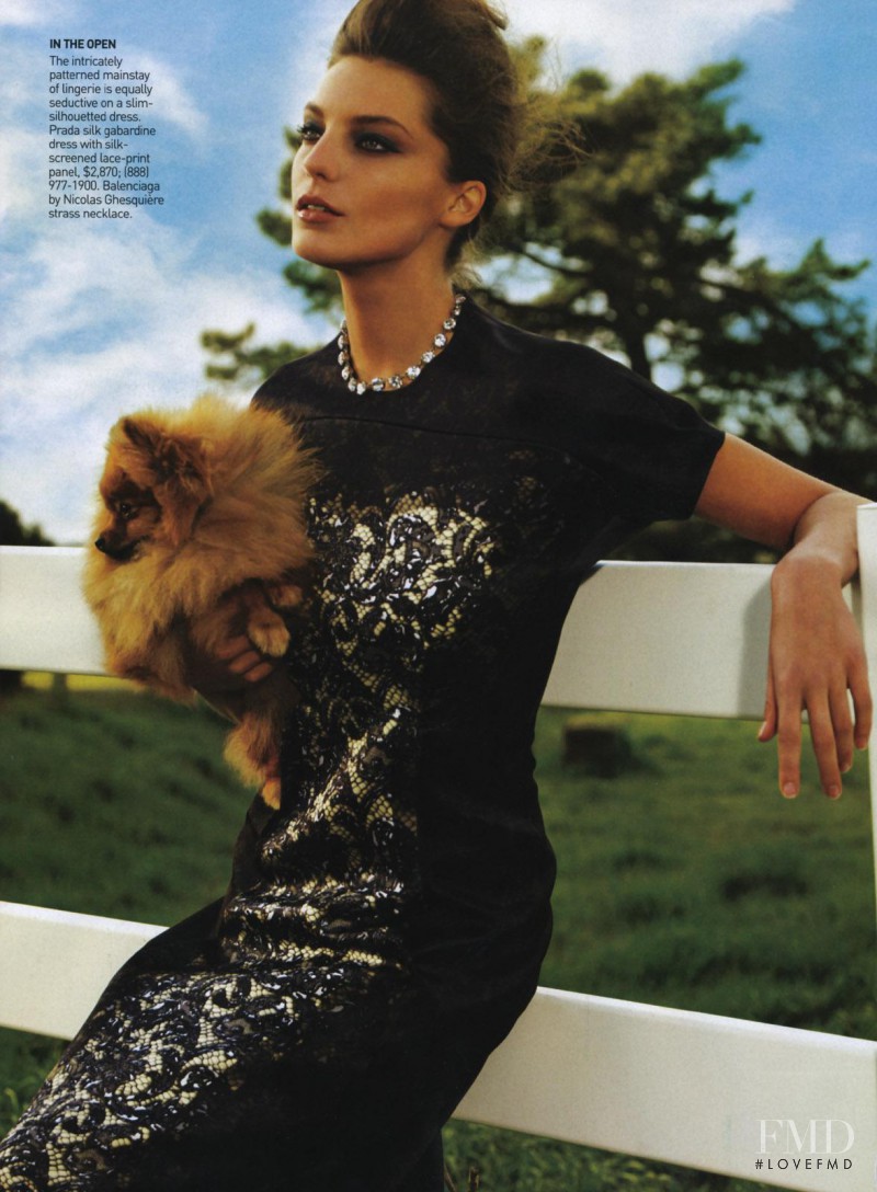 Daria Werbowy featured in San Francisco Chronicles, June 2008