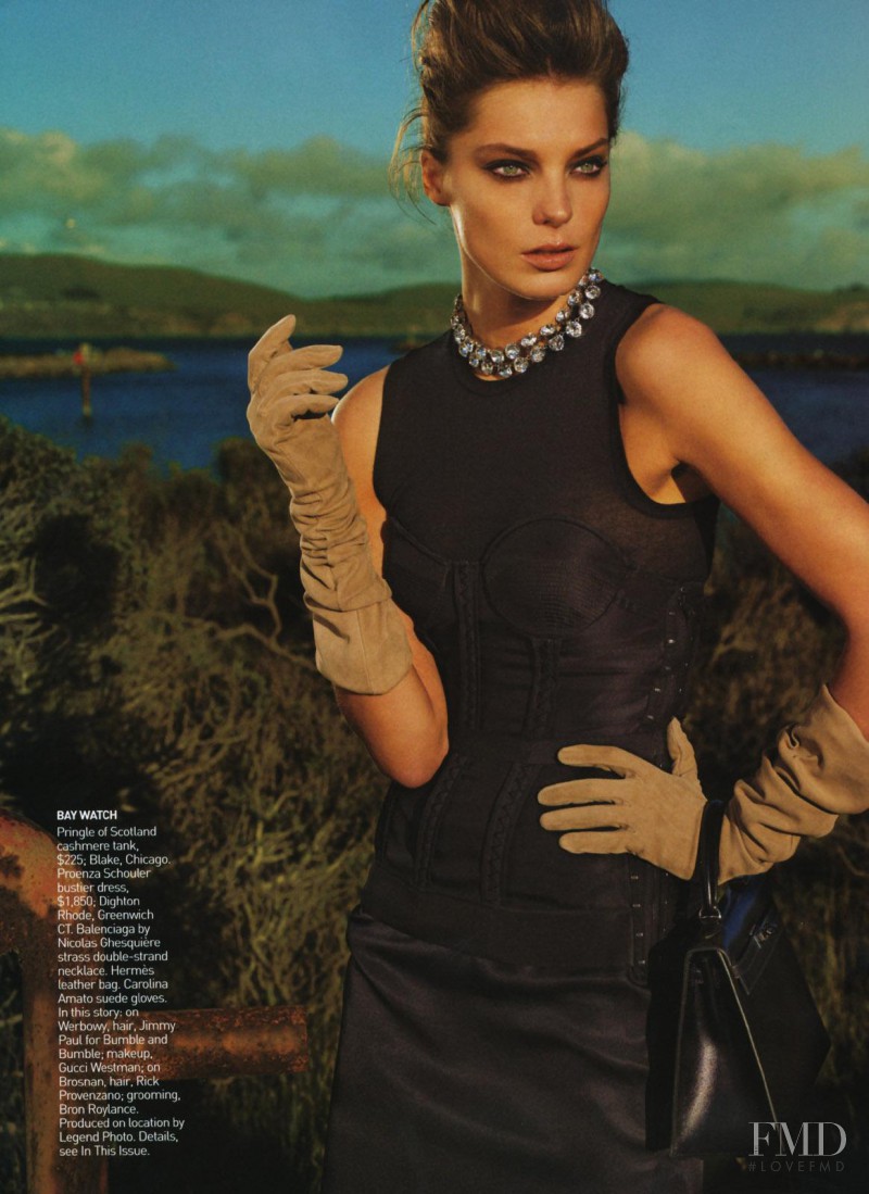 Daria Werbowy featured in San Francisco Chronicles, June 2008