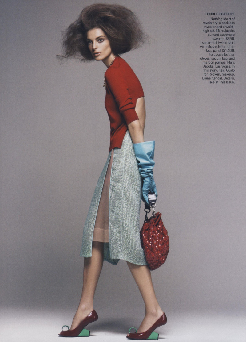 Daria Werbowy featured in Magical Thinking, March 2008